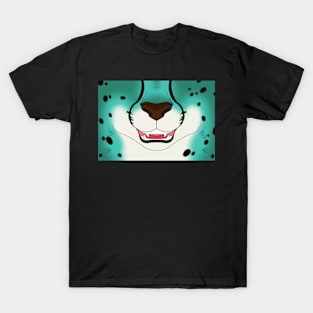 Teal Cheetah Mask T-Shirt